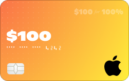 Apple gift card